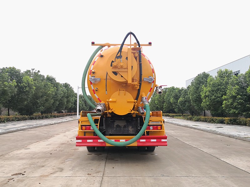 Remoção de limpeza e esgoto Shaanxi Auto Delong (com ventilador auxiliar)