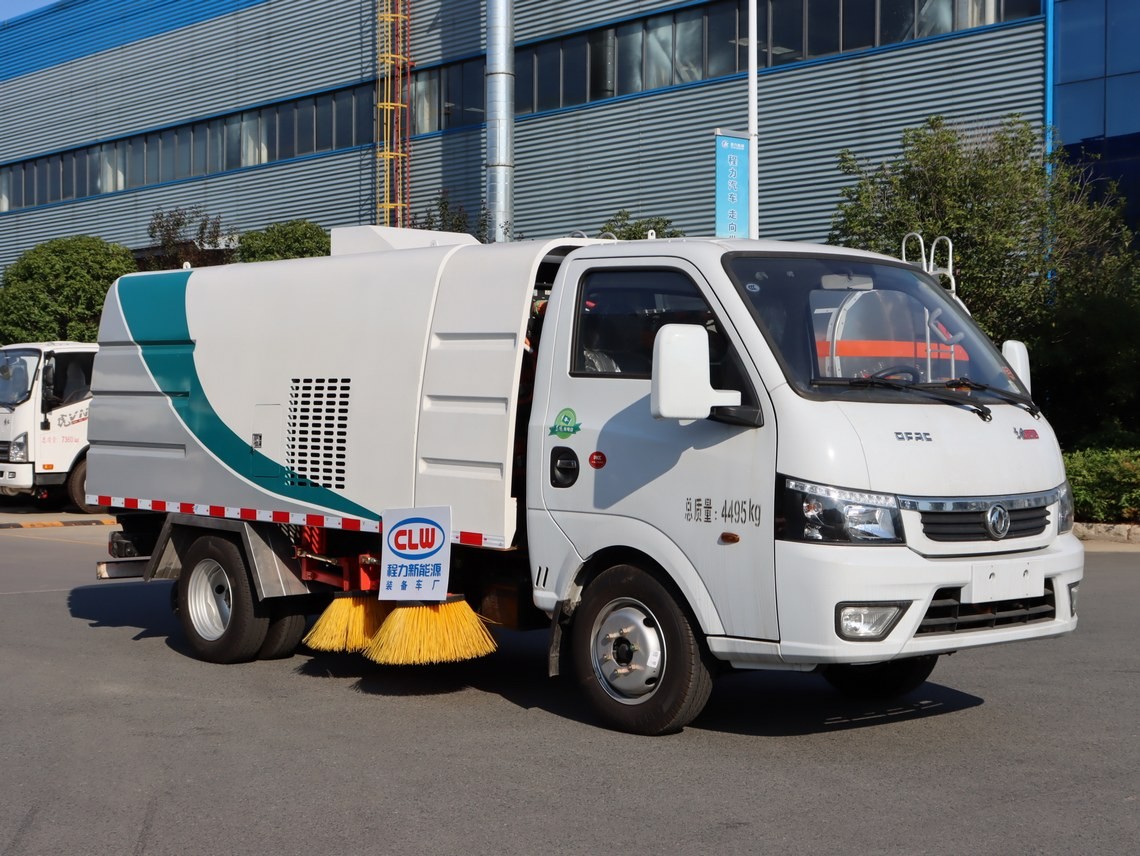 Veículo de varrição elétrico Dongfeng Tu Yi