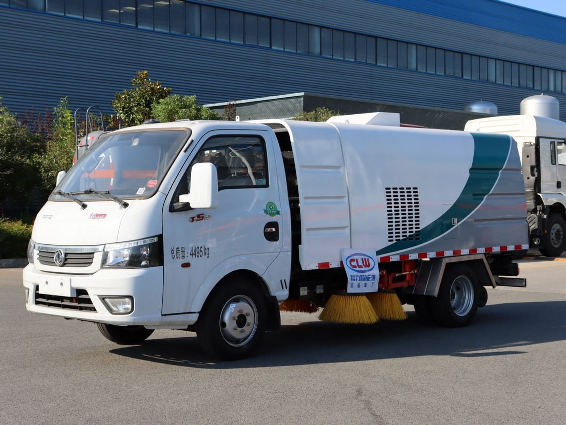Veículo de varrição elétrico Dongfeng Tu Yi