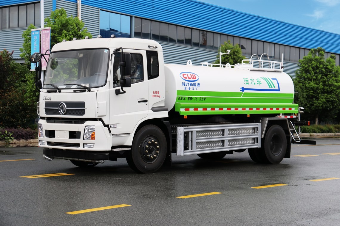 Caminhão de água pulverizadora elétrica Dongfeng Tianjin de 10 m³