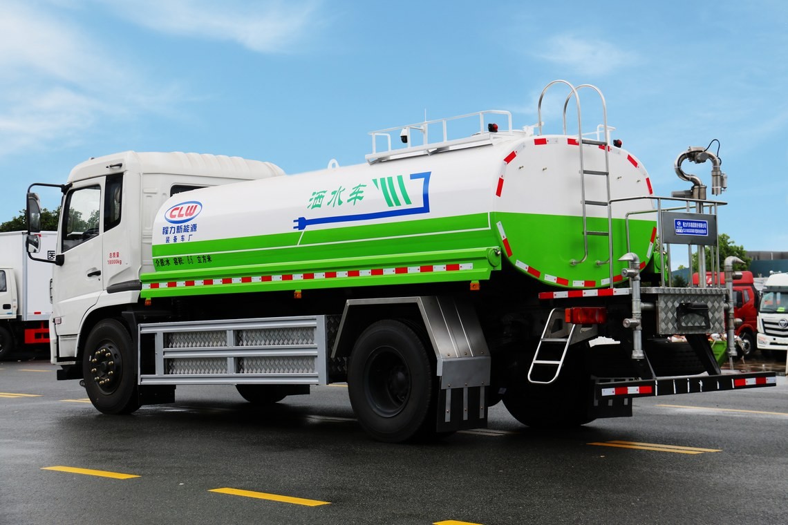Caminhão de água pulverizadora elétrica Dongfeng Tianjin de 10 m³