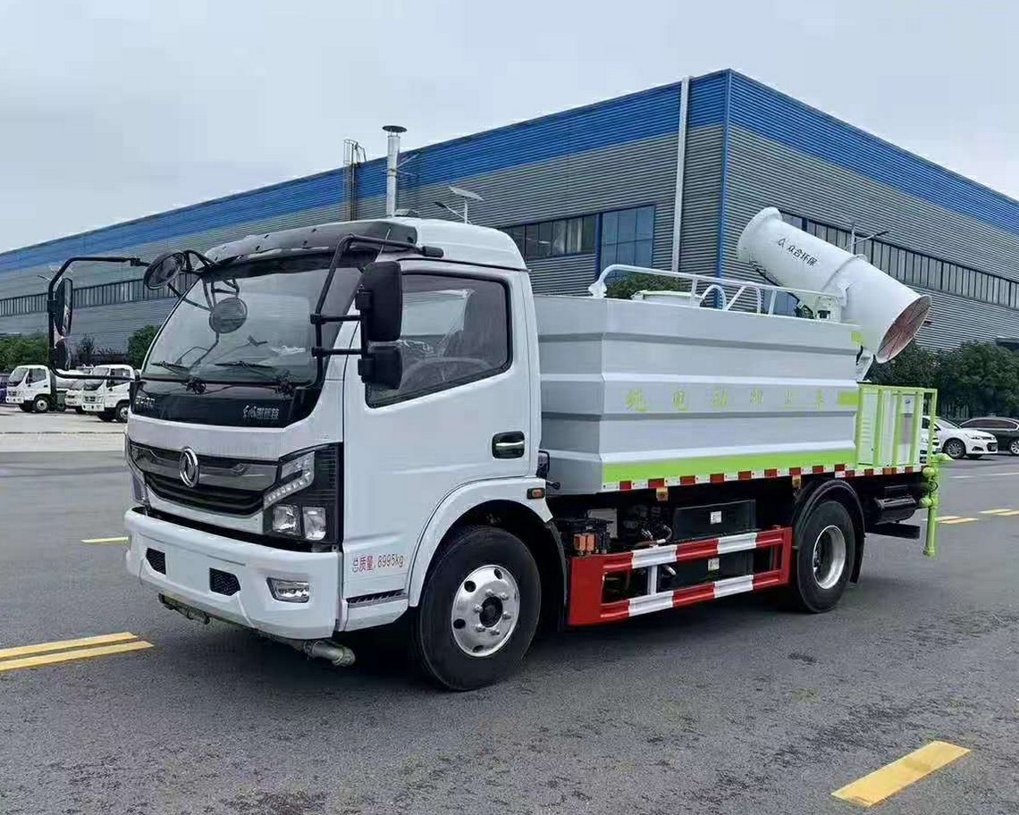 Caminhão de contenção de poeira elétrico Dongfeng Kaituo