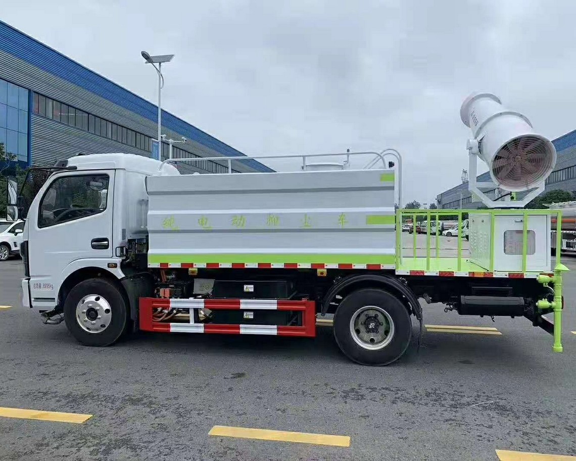 Caminhão de contenção de poeira elétrico Dongfeng Kaituo
