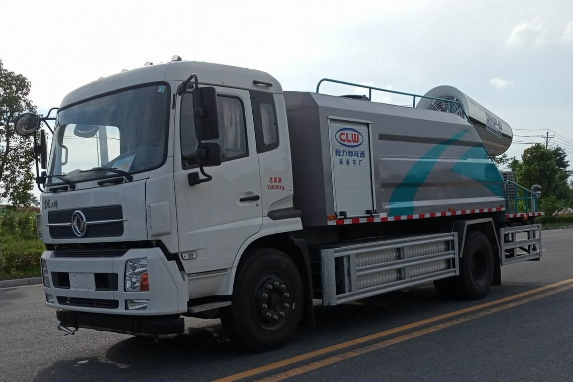 Veículo de contenção de poeira elétrico Dongfeng Tianjin