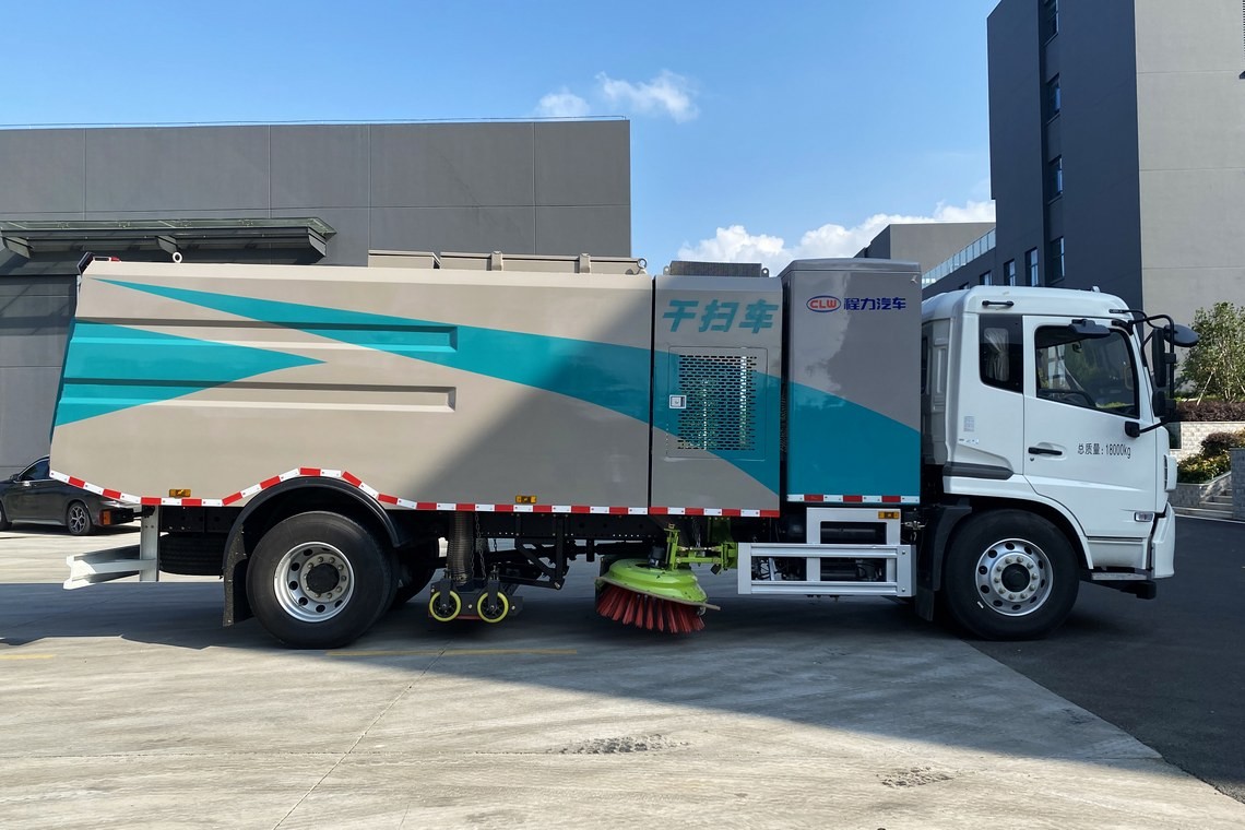 Veículo de Limpeza e Vazamento Elétrico Dongfeng Tianjin