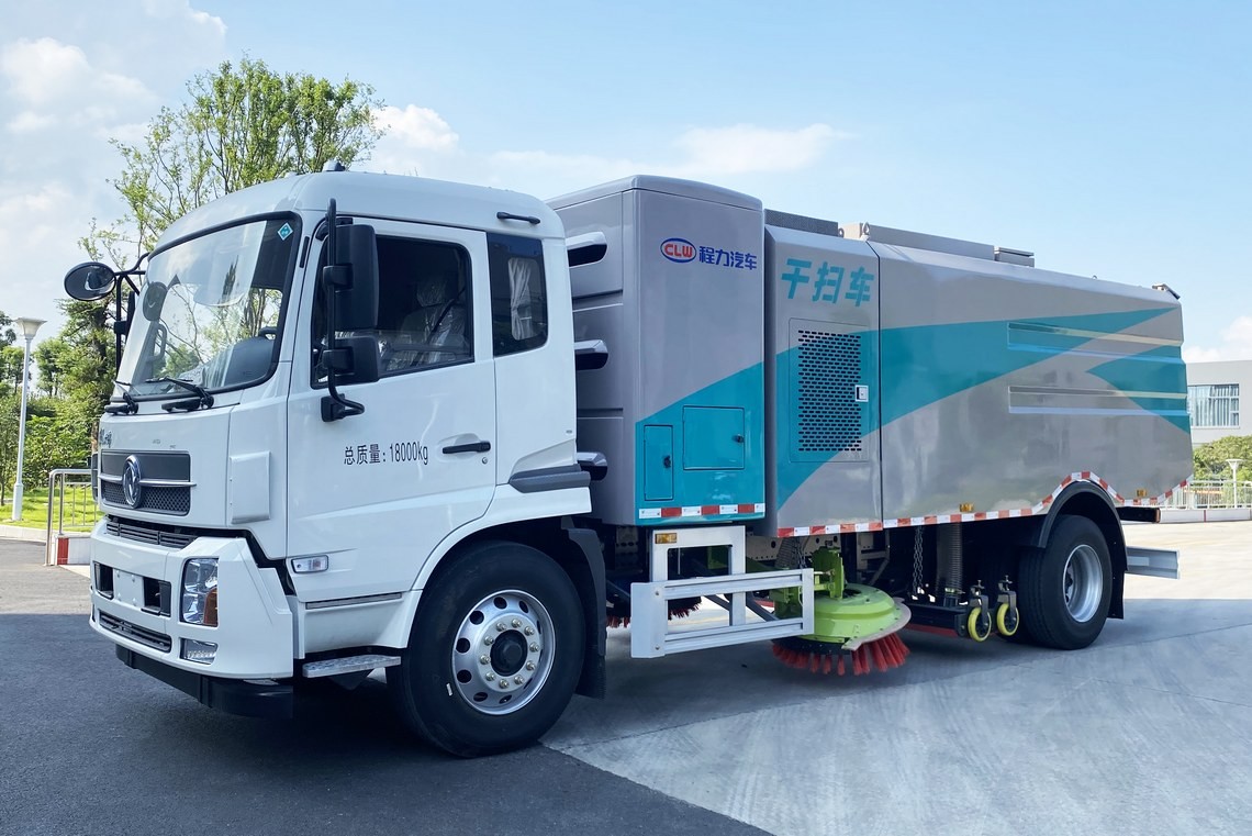 Veículo de Limpeza e Vazamento Elétrico Dongfeng Tianjin