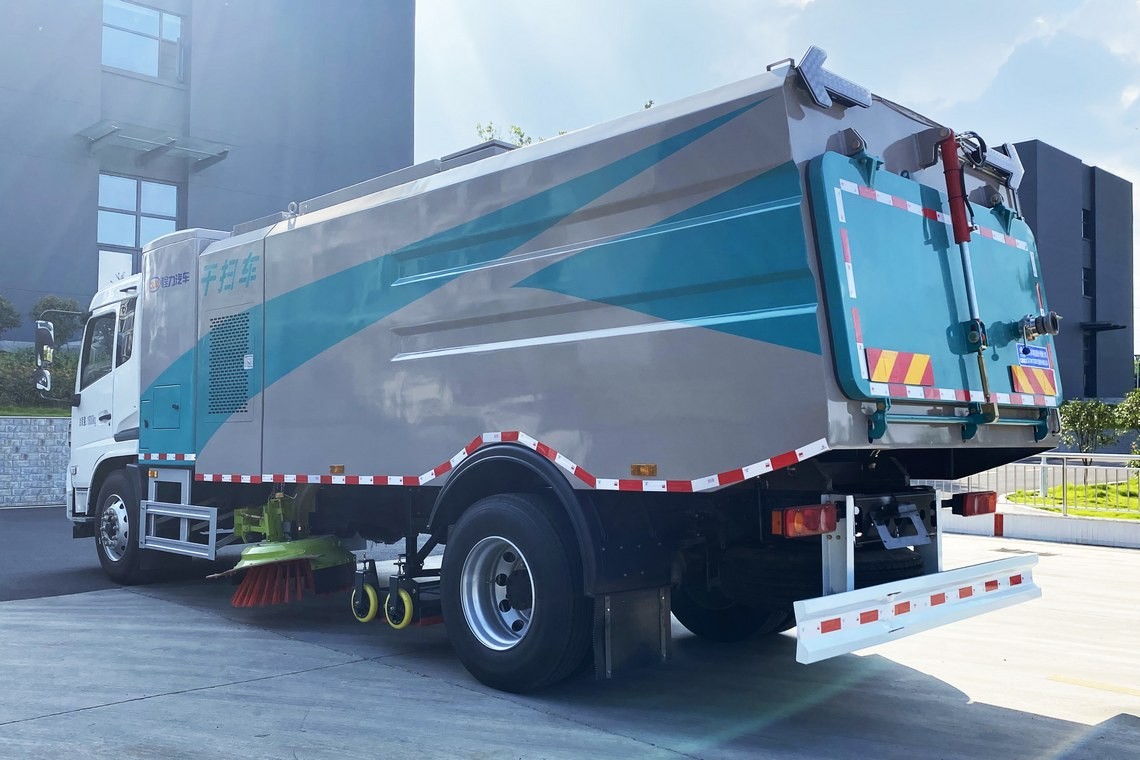 Veículo de Limpeza e Vazamento Elétrico Dongfeng Tianjin