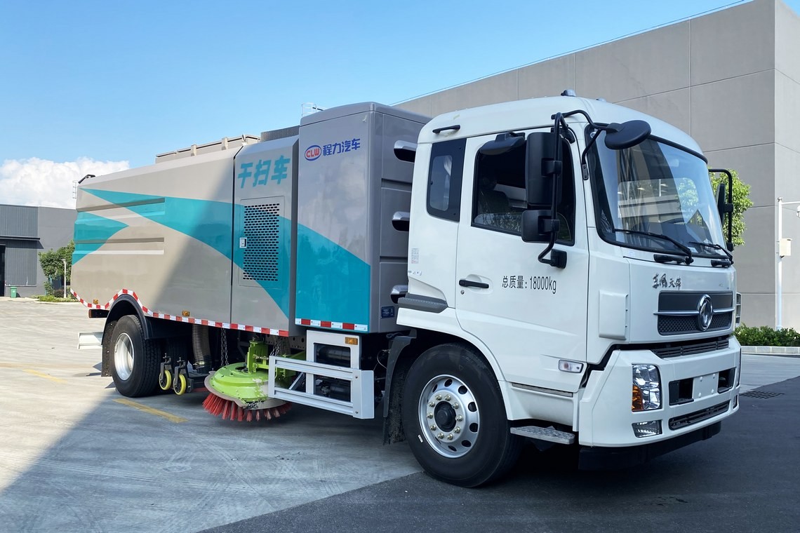 Veículo de Limpeza e Vazamento Elétrico Dongfeng Tianjin