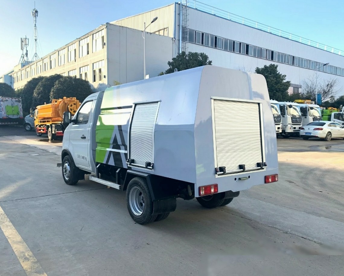 Veículo de limpeza de estrada elétrico todo-elétrico Dongfeng de 2 toneladas