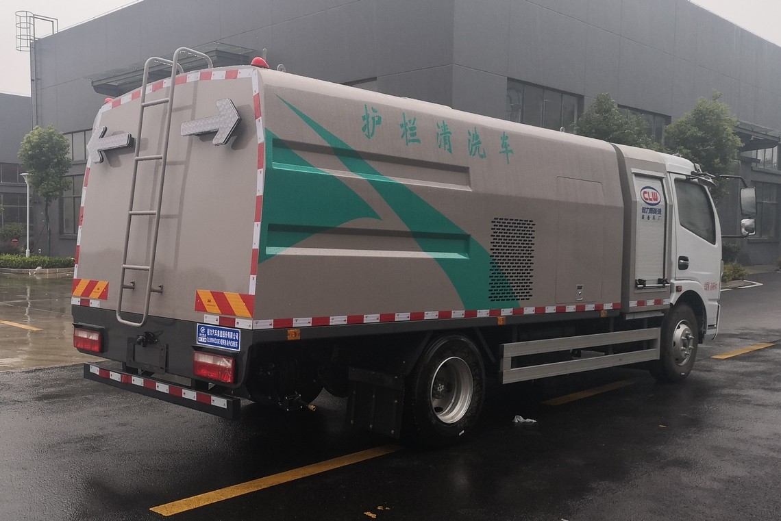Veículo de Limpeza de Guarda-rail Elétrico Dongfeng Kapte