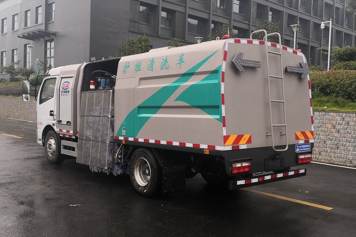 Veículo de Limpeza de Guarda-rail Elétrico Dongfeng Kapte