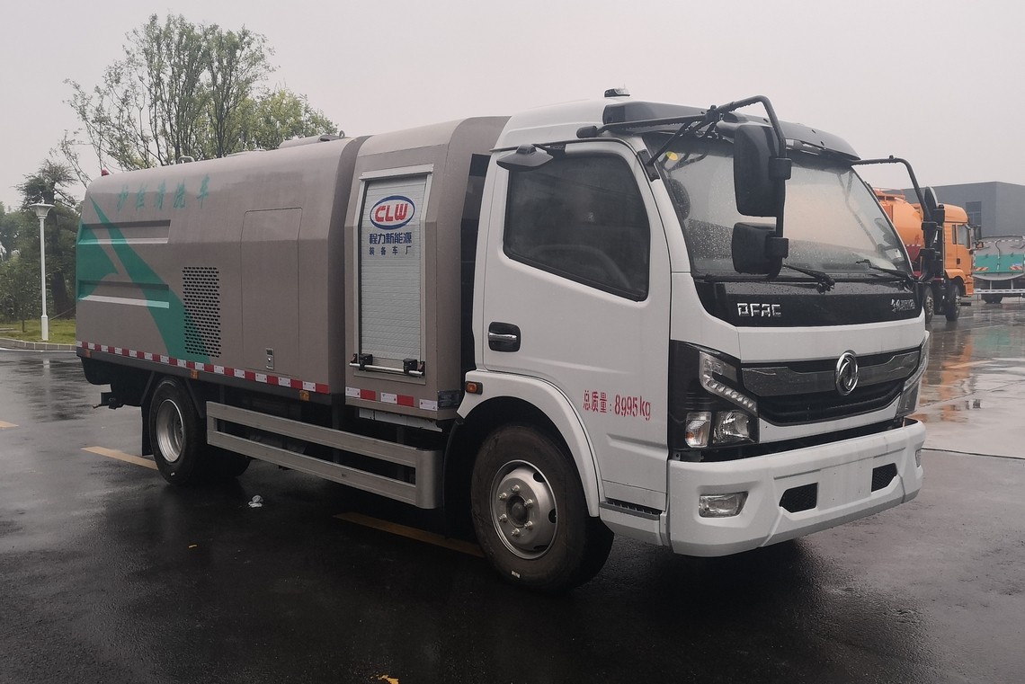 Veículo de Limpeza de Guarda-rail Elétrico Dongfeng Kapte