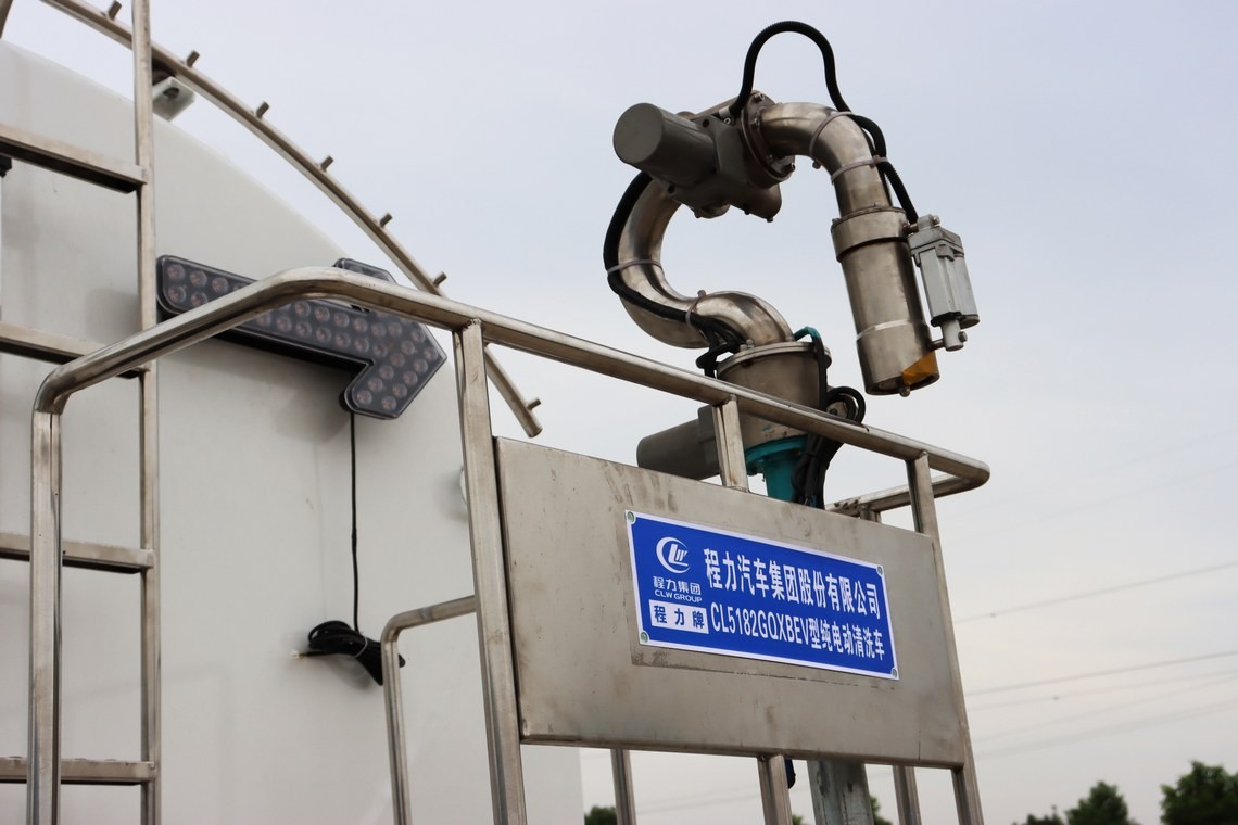 Veículo de Limpador de Estrada Elétrico Puramente de Tianjin Dongfeng
