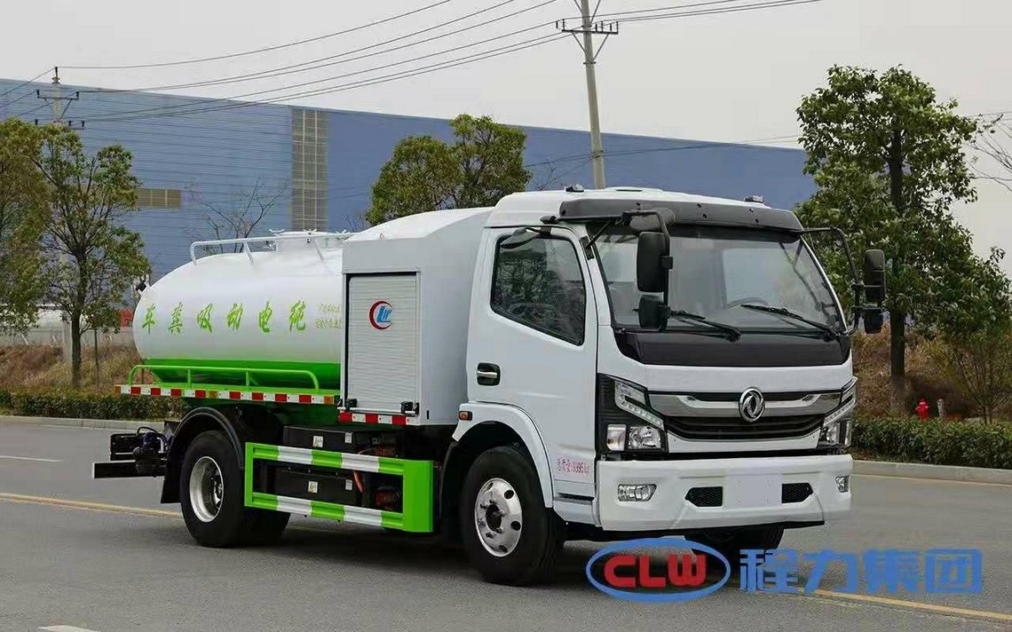 Veículo de limpeza de esgoto Dongfeng elétrico puramente elétrico de cinco partes