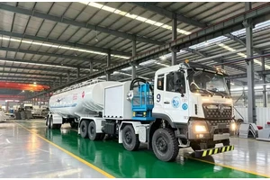 【Giant Machinery】Chengli Brand Semi-trailer 45,000L Aircraft Refueling Vehicle: Fortalecendo a Linha de Vida da Força Energética da Aviação, Abriu o Caminho para a Expansão Marítima Global