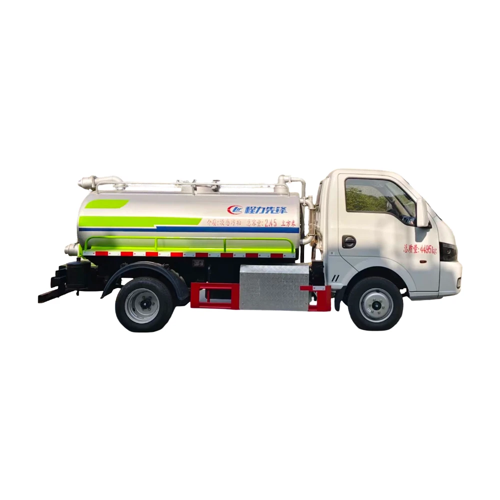 Caminhão de sucção de esgoto Dongfeng 4X2 com transmissão manual, veículo de limpeza urbana hidráulica padrão Euro VI