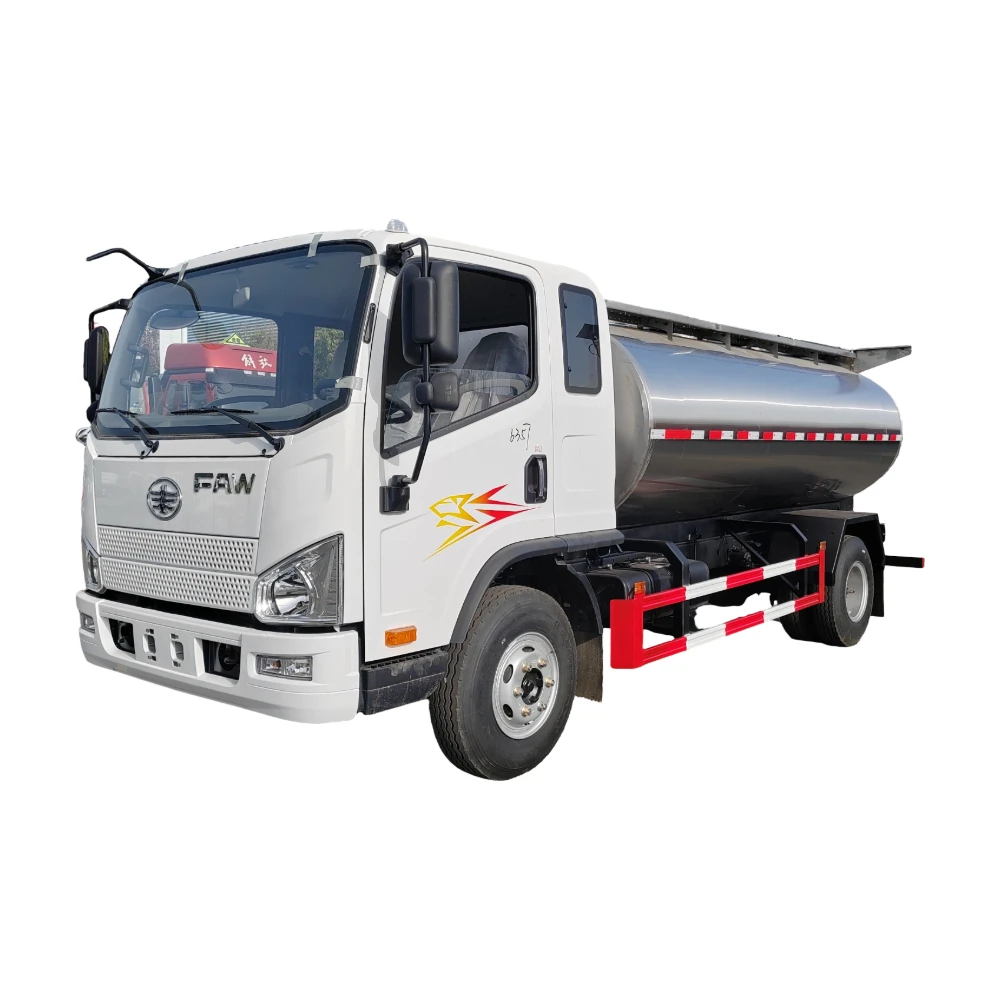 Frigorífico móvel personalizado de aço inoxidável de 5000L-20000L, de grau alimentício, refrigerado, 304 isolado para transporte de leite