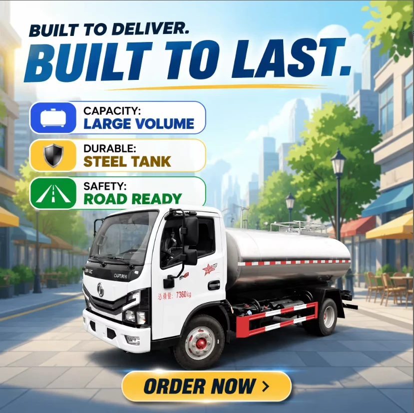 Novo caminhão transportador de tanque de leite fresco de 30 toneladas a diesel com transmissão manual140