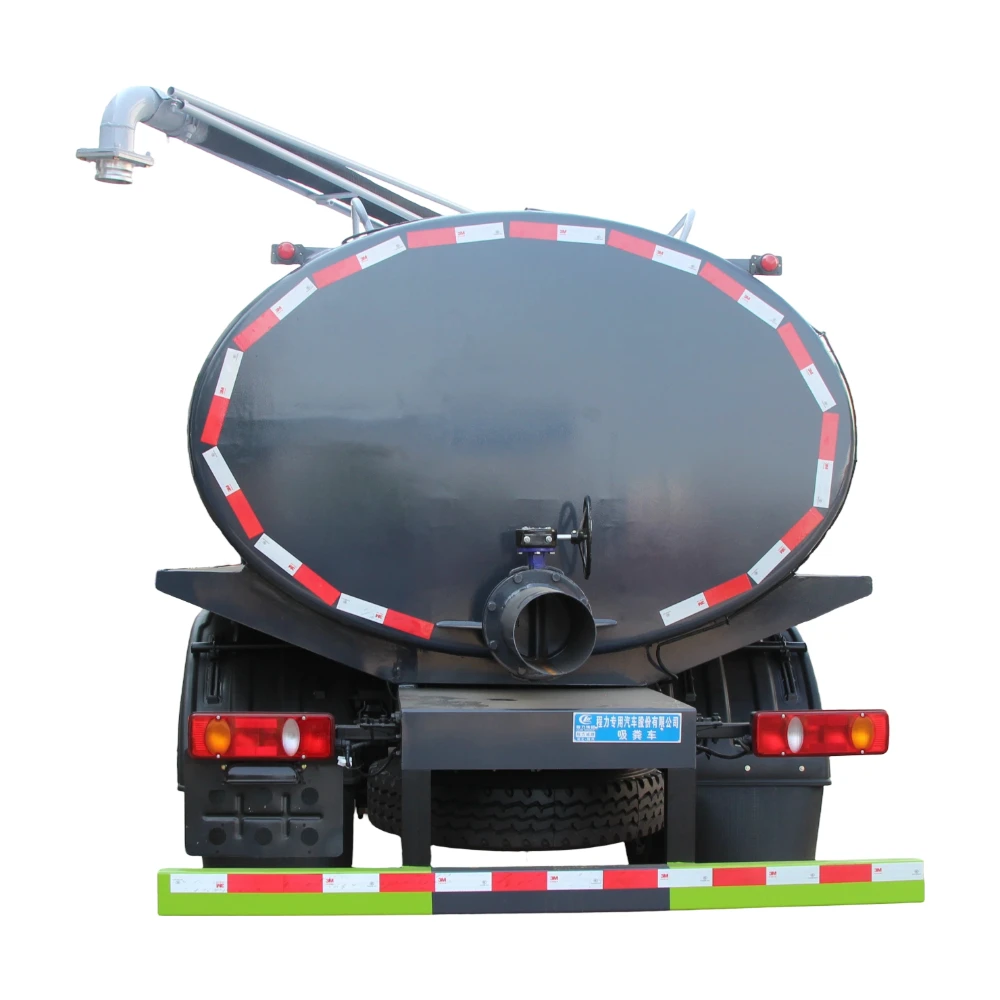 Venda Direta de Caminhão de Sucção de Esgoto Dongfeng Huashen 8 toneladas. Sucção e Descarga de Esgoto por Tubulação Subterrânea.