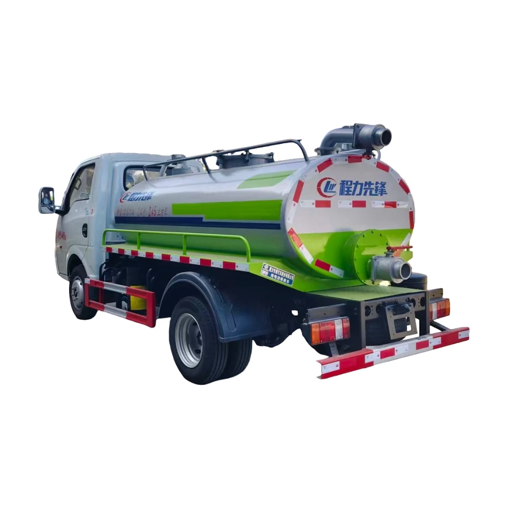 Caminhão de sucção de esgoto Dongfeng 4X2 com transmissão manual, veículo de limpeza urbana hidráulica padrão Euro VI