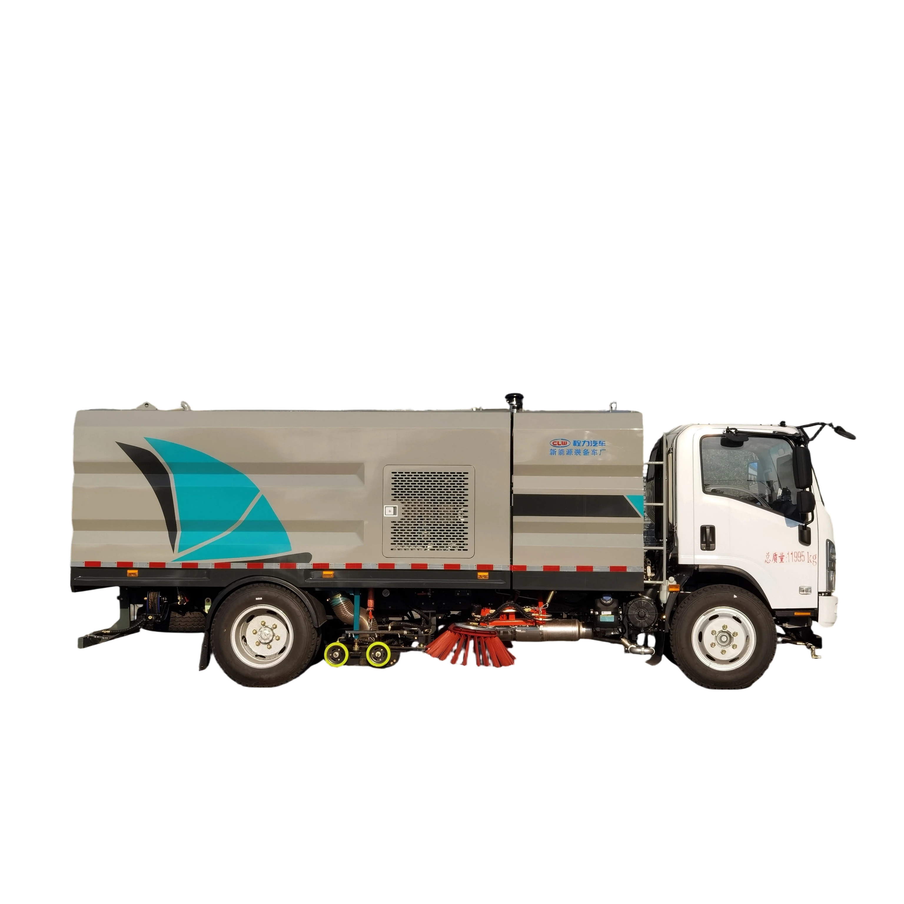 Veículo de limpeza Isuzu Qingling CL5120TXS6BGX com Bomba de Motor e Caixa de Engrenagens