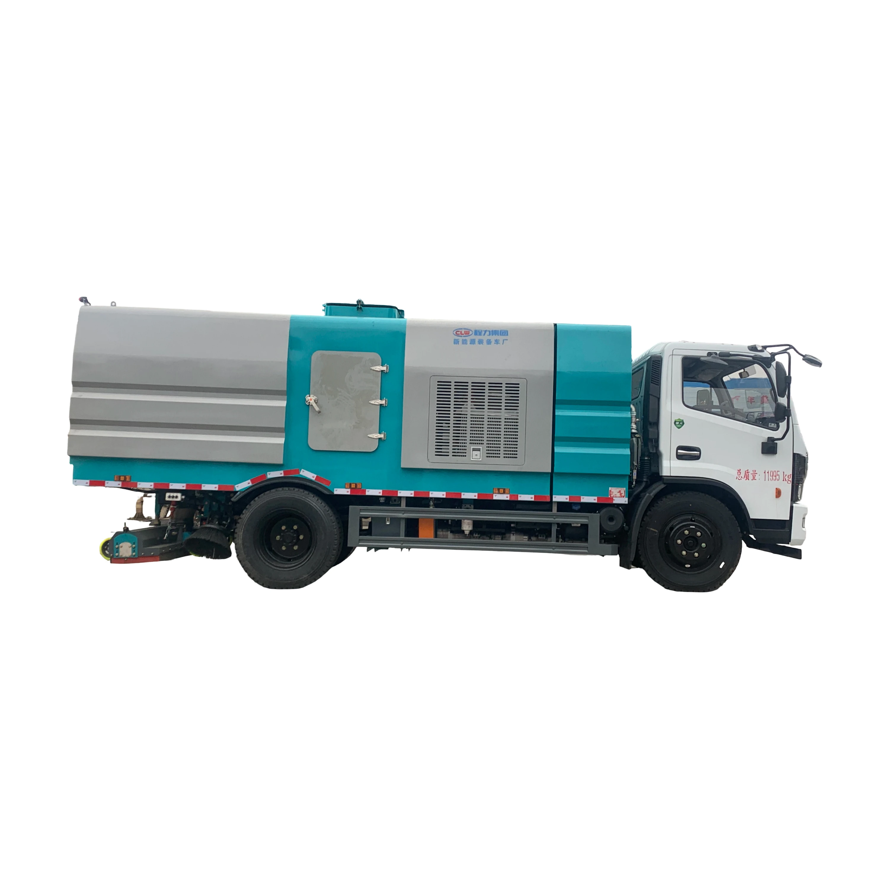 Veículo de limpeza de vácuo montado no traseiro Dongfeng Dafu Ruika CLW5120TXC6SL -A, 11995kg, 1 ano de garantia