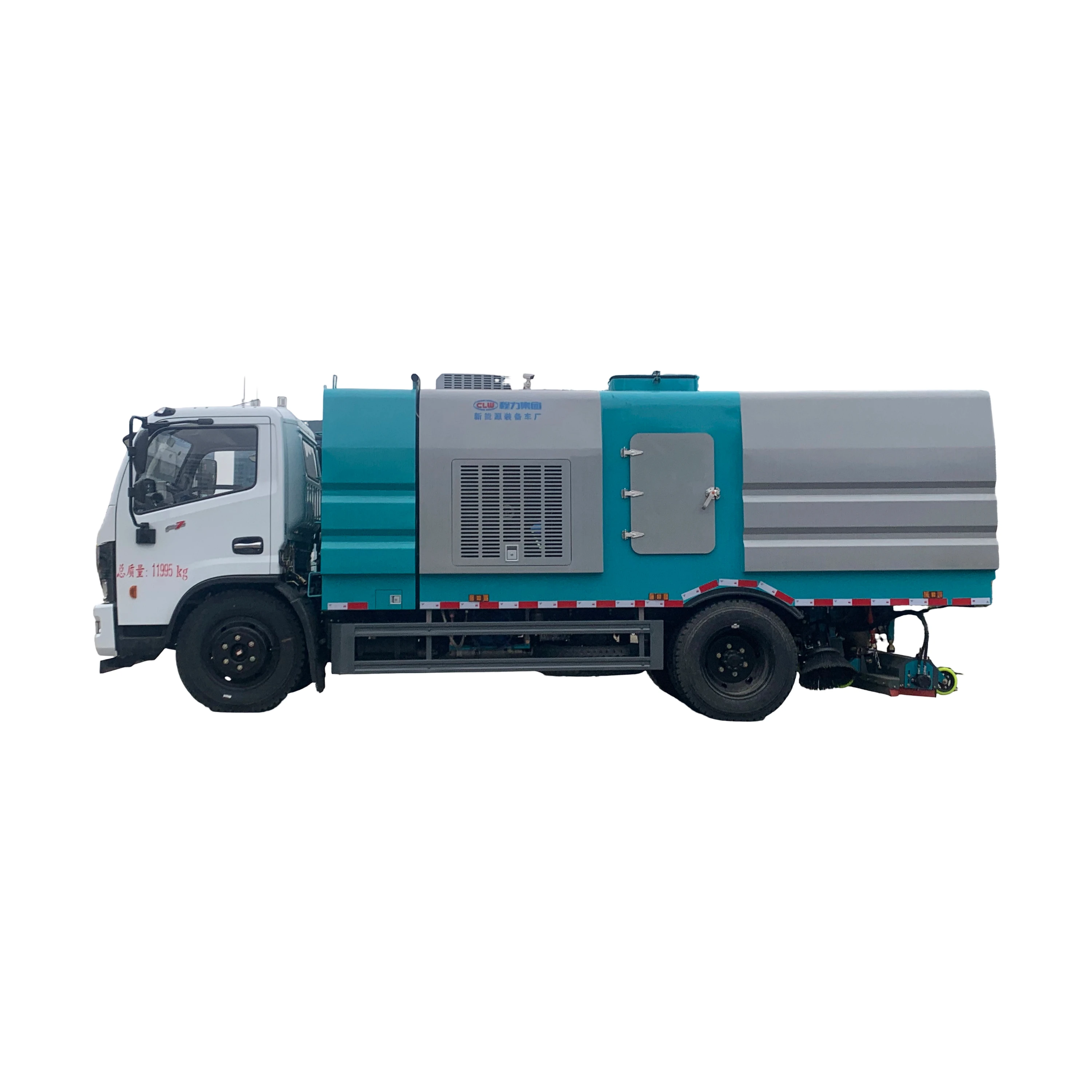 Veículo de limpeza de vácuo montado no traseiro Dongfeng Dafu Ruika CLW5120TXC6SL -A, 11995kg, 1 ano de garantia