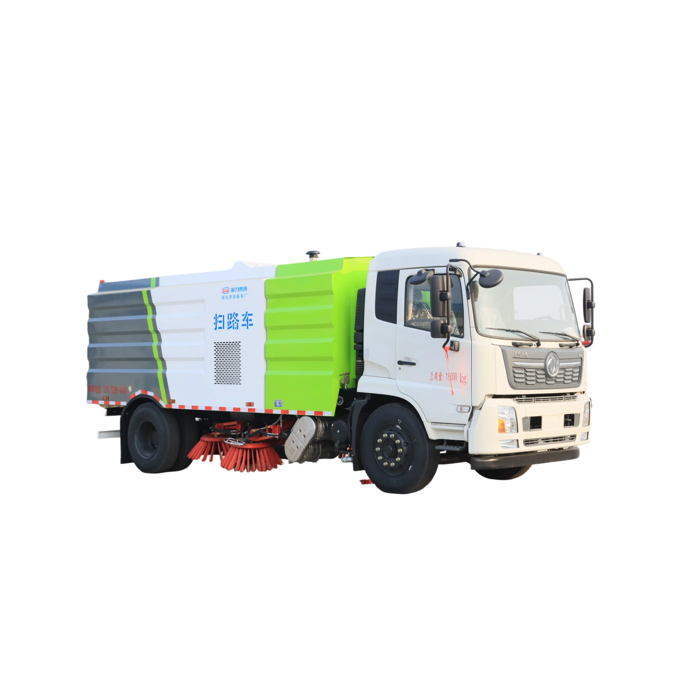 CLW5120TSL6 Sweeper novo Dali Carda da rua com motor e caixa de engrenagens 18000kg 1 Ano de Garantia