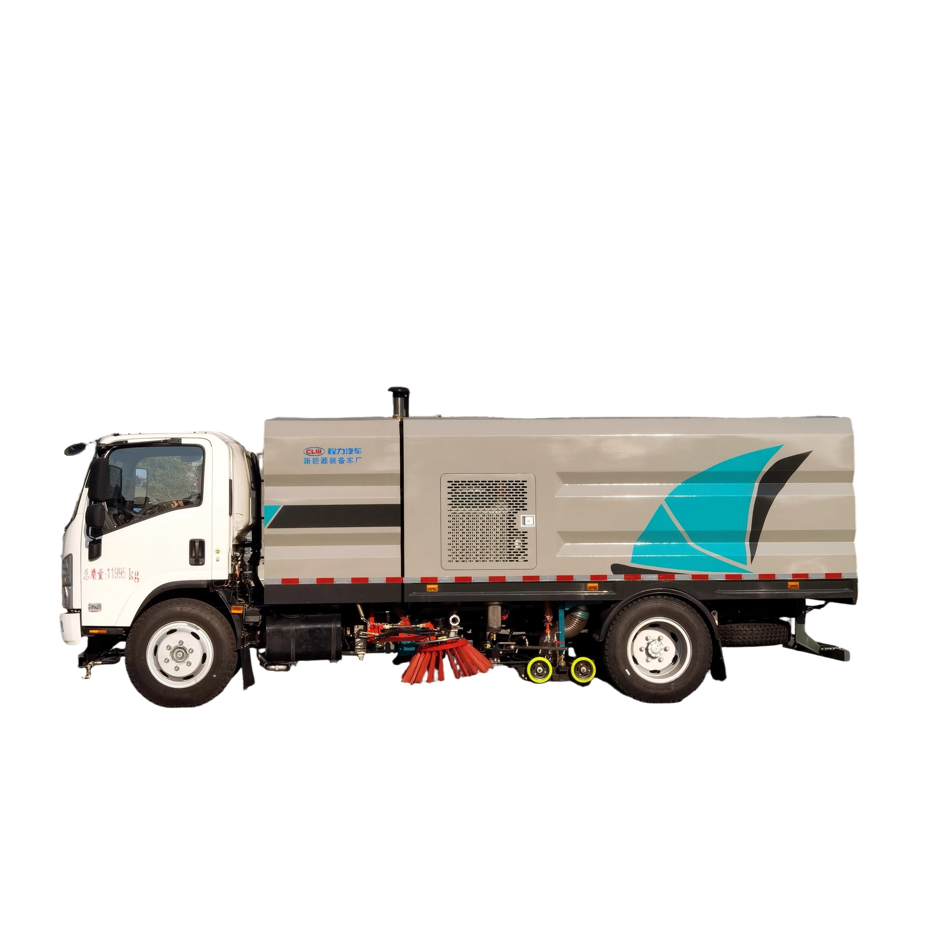 Veículo de limpeza Isuzu Qingling CL5120TXS6BGX com Bomba de Motor e Caixa de Engrenagens