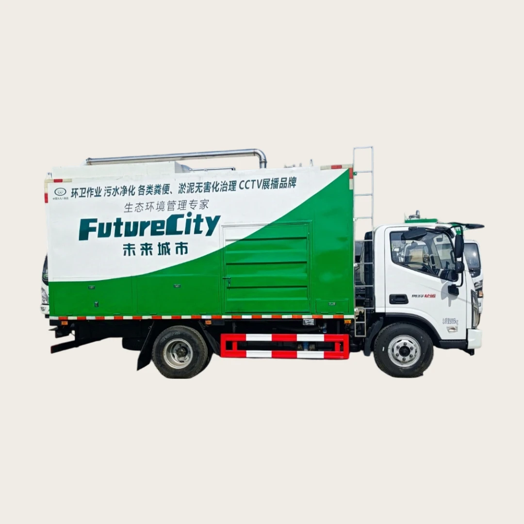 Caminhão de Tratamento de Efluentes de Emissão Euro 3 da Dongfeng, Novo Tanque Manual de Diesel para Coleta de Esgoto Doméstico, Purificação e Limpeza