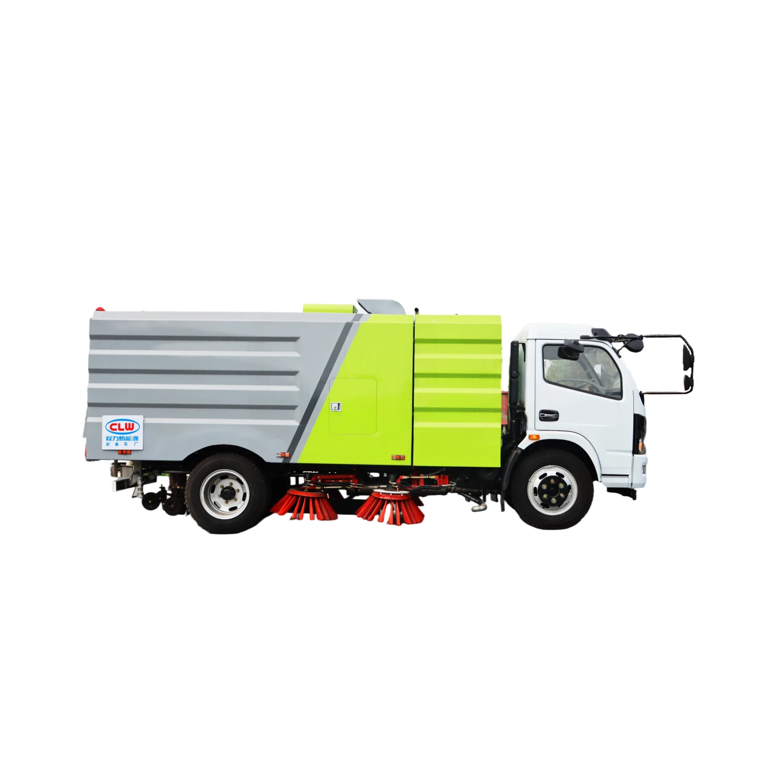 CLW5120TSL6 Varredora de Rua Nova Dali Carda Dongfeng com Motor e Caixa de Engrenagens