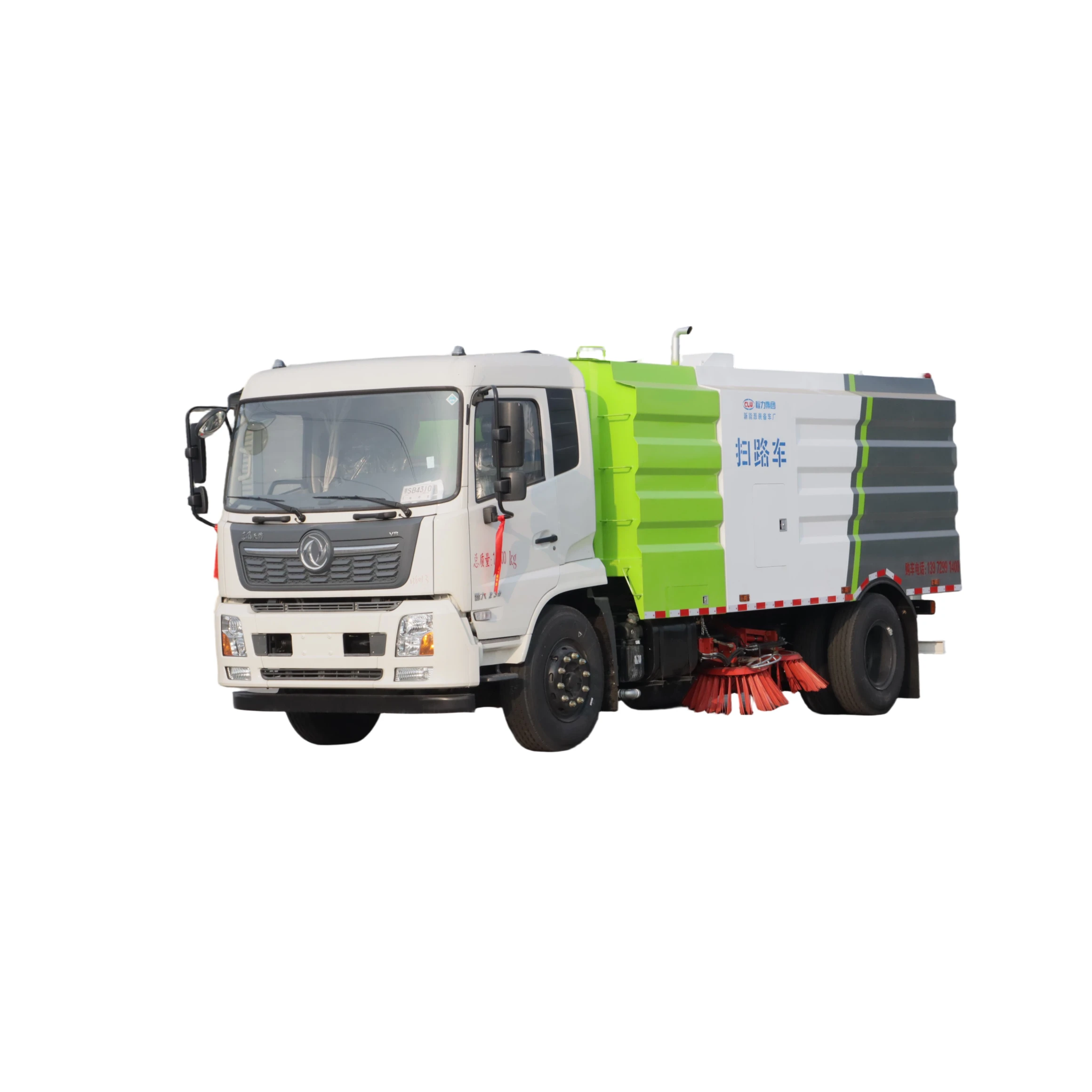 CLW5120TSL6 Sweeper novo Dali Carda da rua com motor e caixa de engrenagens 18000kg 1 Ano de Garantia