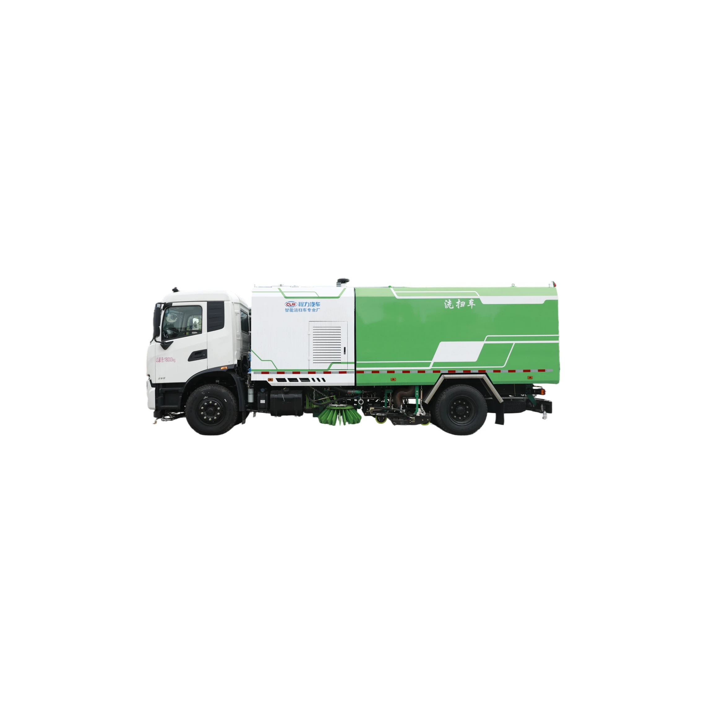 Veículo de Lava e Aspirar Dongfeng Tianjin com Bomba de Engrenagem de Motor 18000kg CLW5180TXSD6