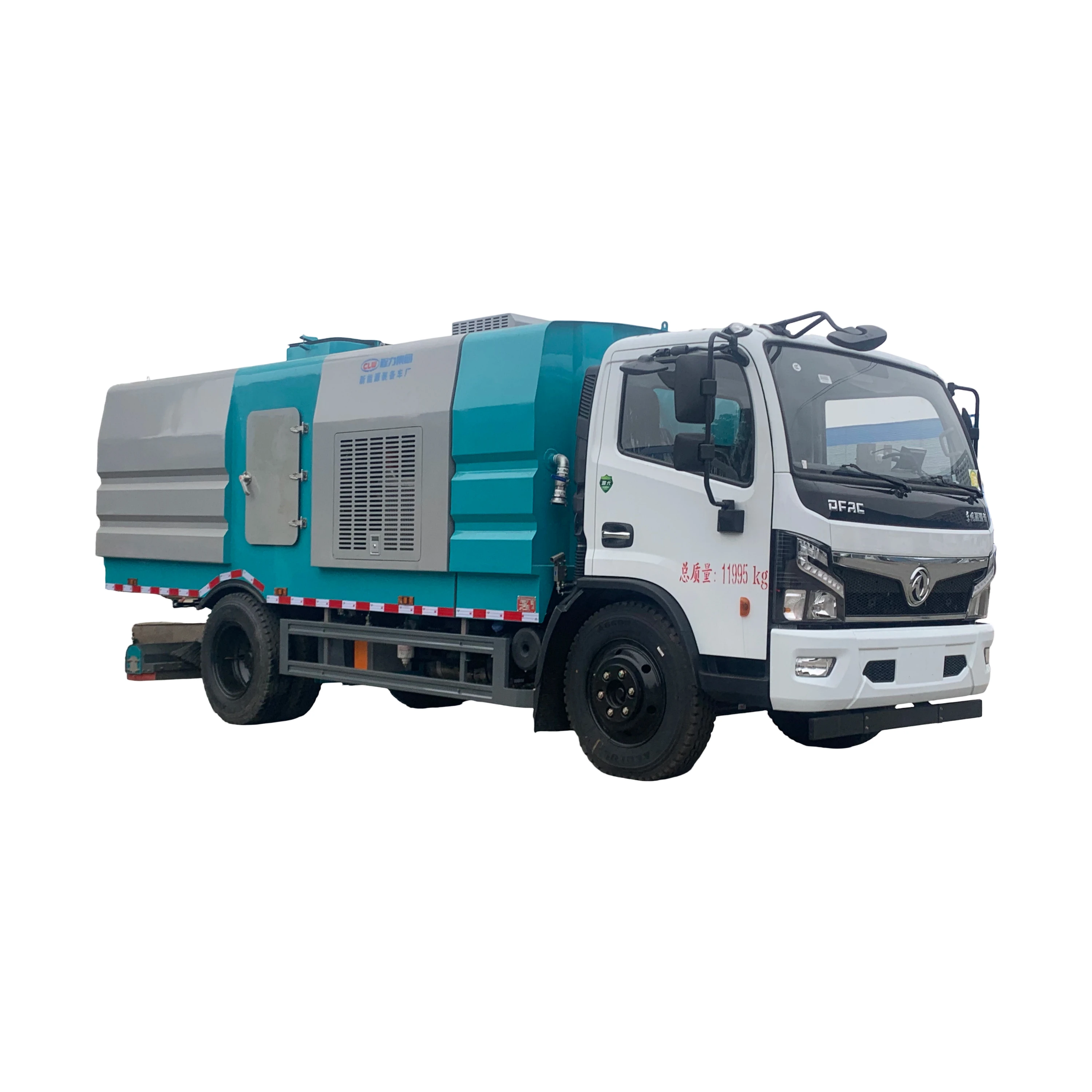 Veículo de limpeza de vácuo montado no traseiro Dongfeng Dafu Ruika CLW5120TXC6SL -A, 11995kg, 1 ano de garantia