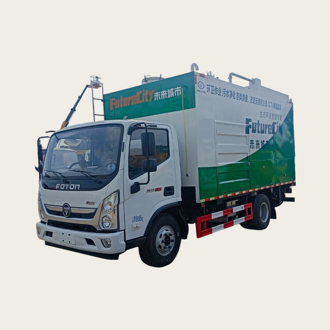 Caminhão de Tratamento de Efluentes de Emissão Euro 3 da Dongfeng, Novo Tanque Manual de Diesel para Coleta de Esgoto Doméstico, Purificação e Limpeza