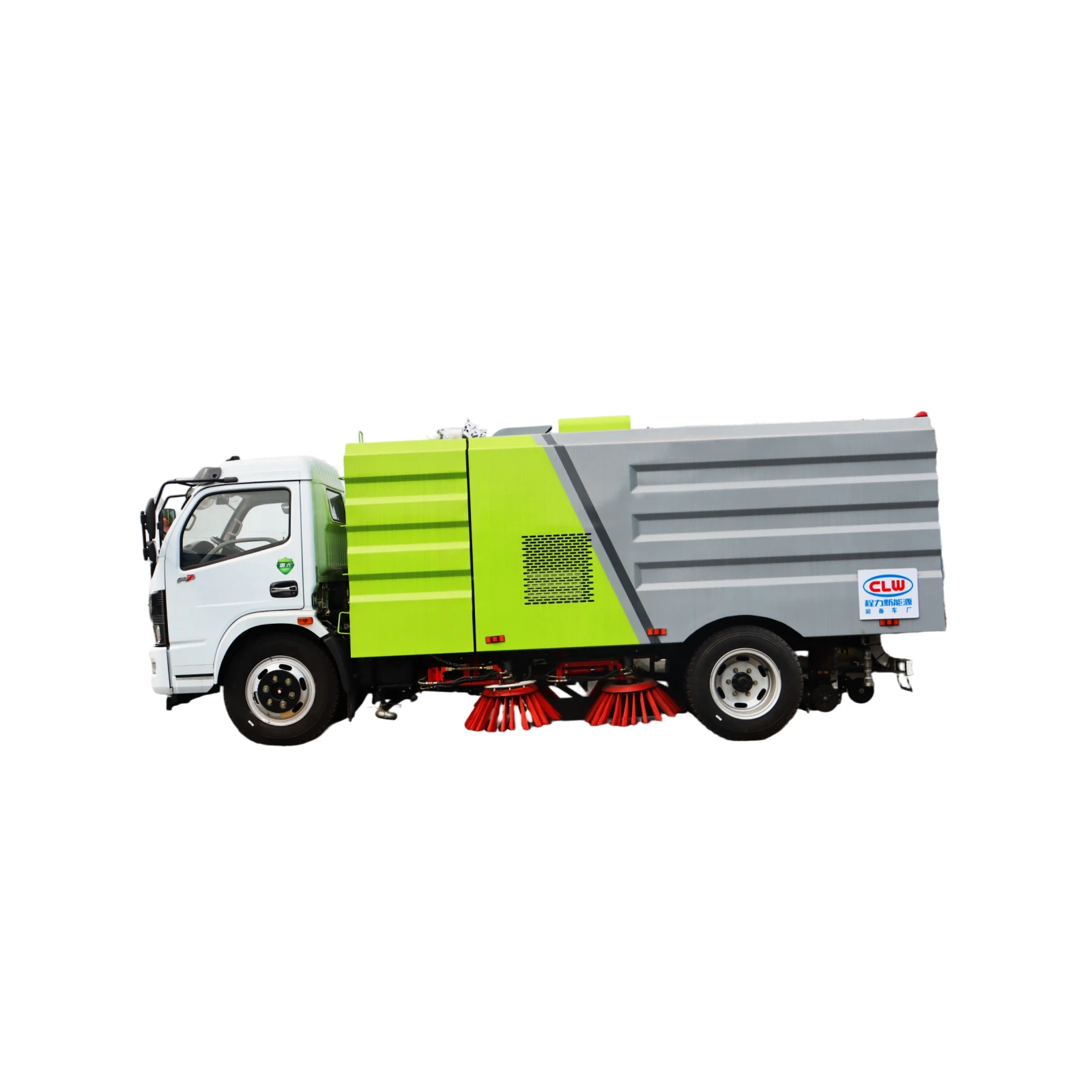 CLW5120TSL6 Varredora de Rua Nova Dali Carda Dongfeng com Motor e Caixa de Engrenagens