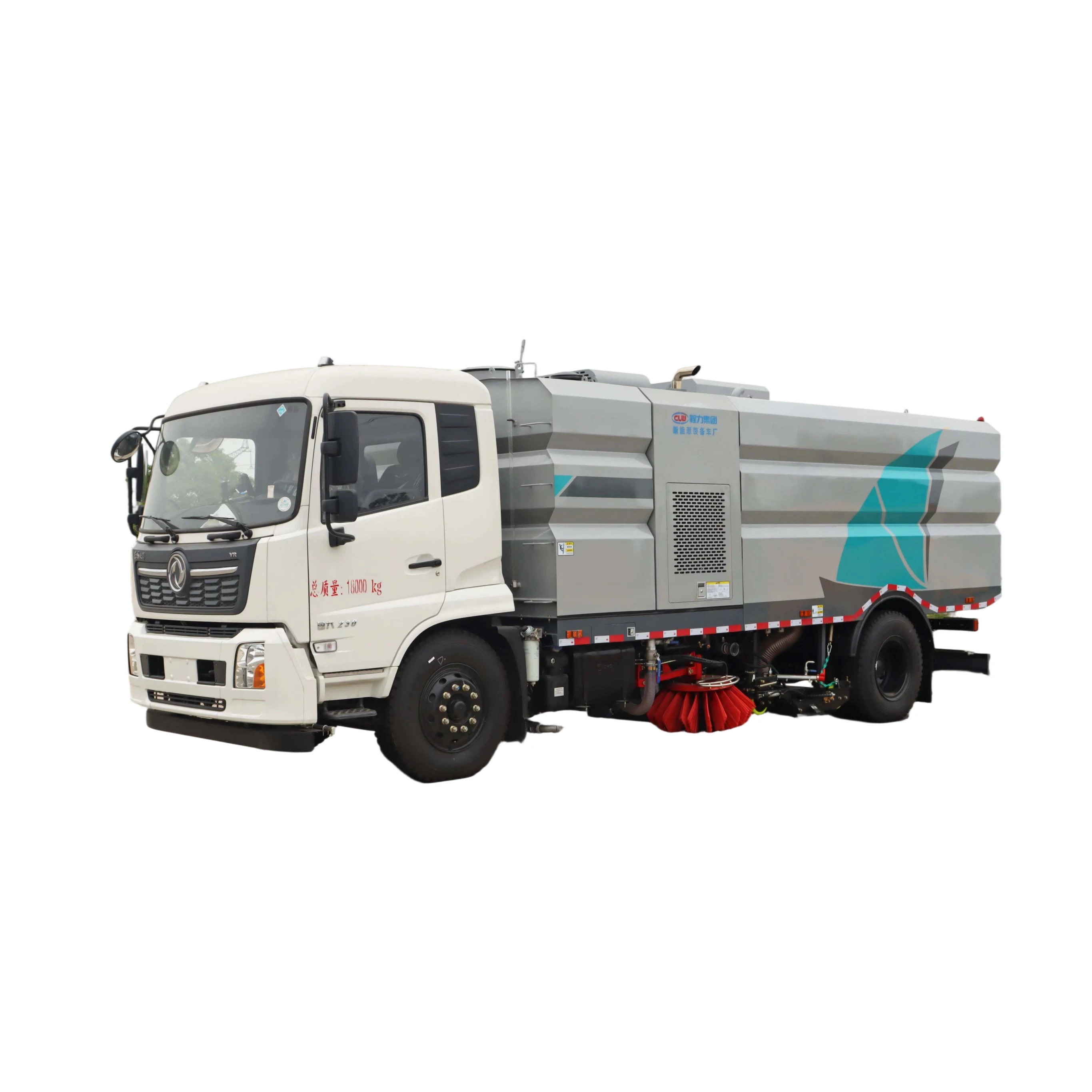CL5180TXSD6GH Dongfeng Hubei Car Wash and Scanning Vehicle 8550x2480x3130mm Dimensões 18000kg Peso