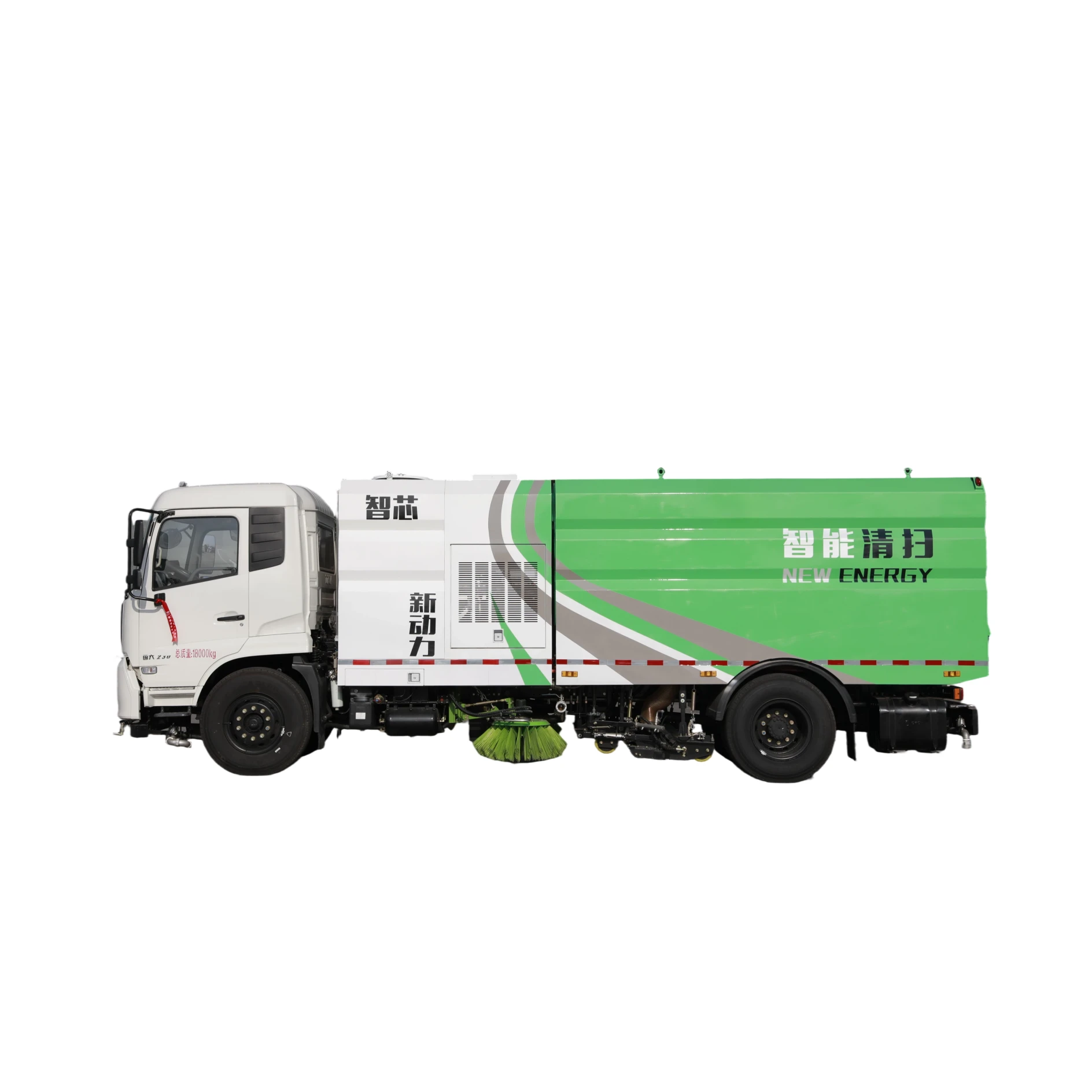 CLW5180TXSD6 Veículo de Lava e Varre de Tianjin Dongfeng com Bomba de Engate de Motor 18000kg Origem Hubei Garantia de 1 Ano