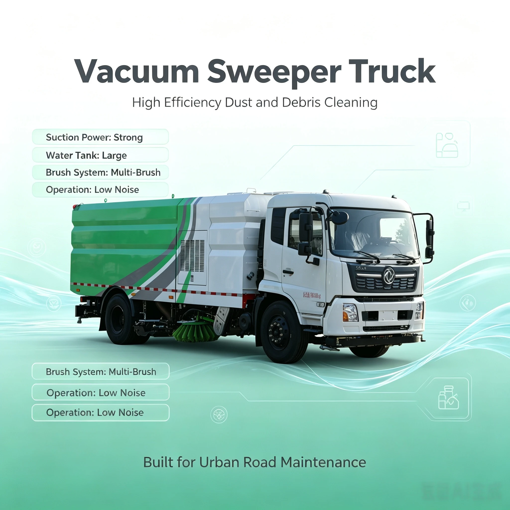 CLW5180TXSD6 Veículo de Lava e Varre de Tianjin Dongfeng com Bomba de Engate de Motor 18000kg Origem Hubei Garantia de 1 Ano