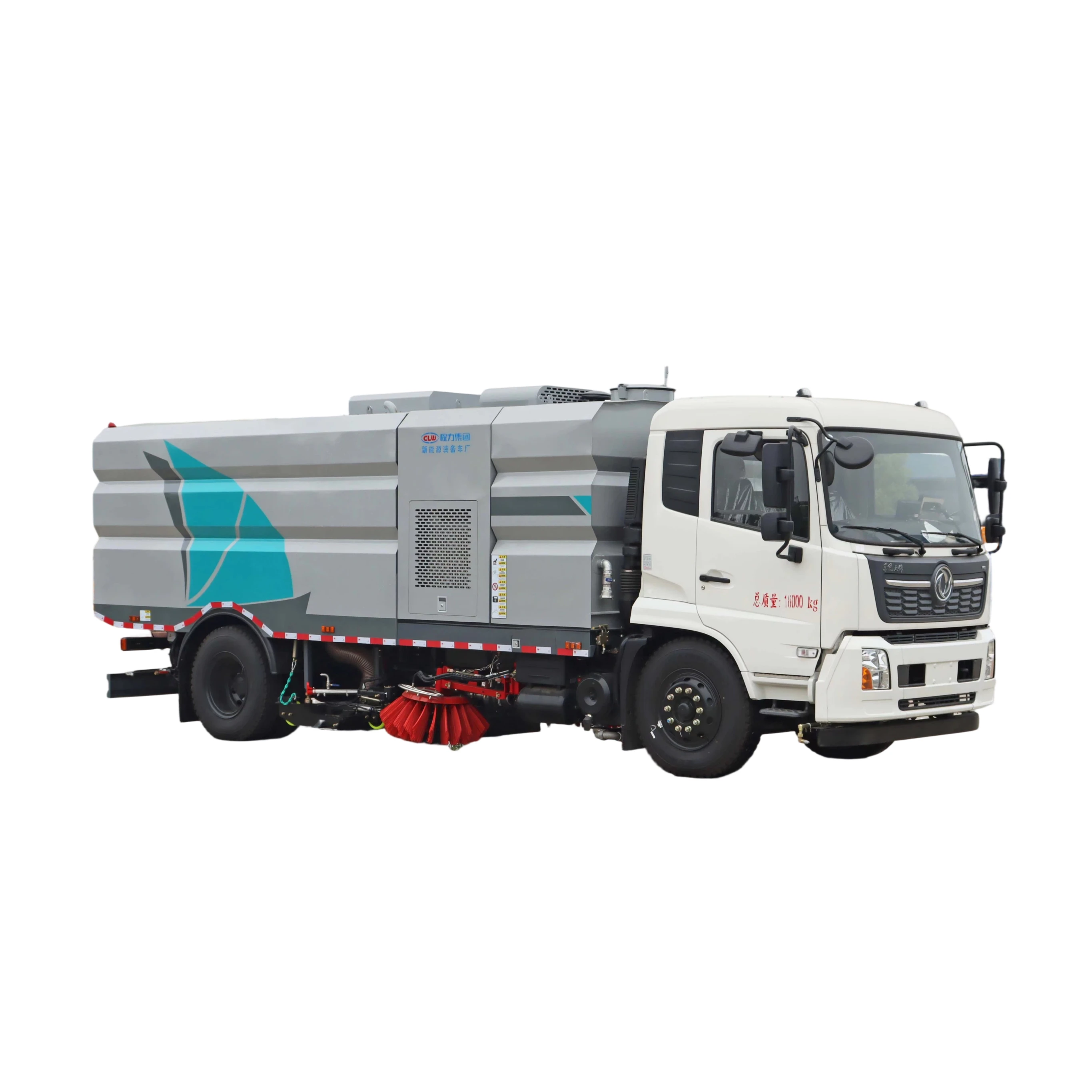 CL5180TXSD6GH Dongfeng Hubei Car Wash and Scanning Vehicle 8550x2480x3130mm Dimensões 18000kg Peso