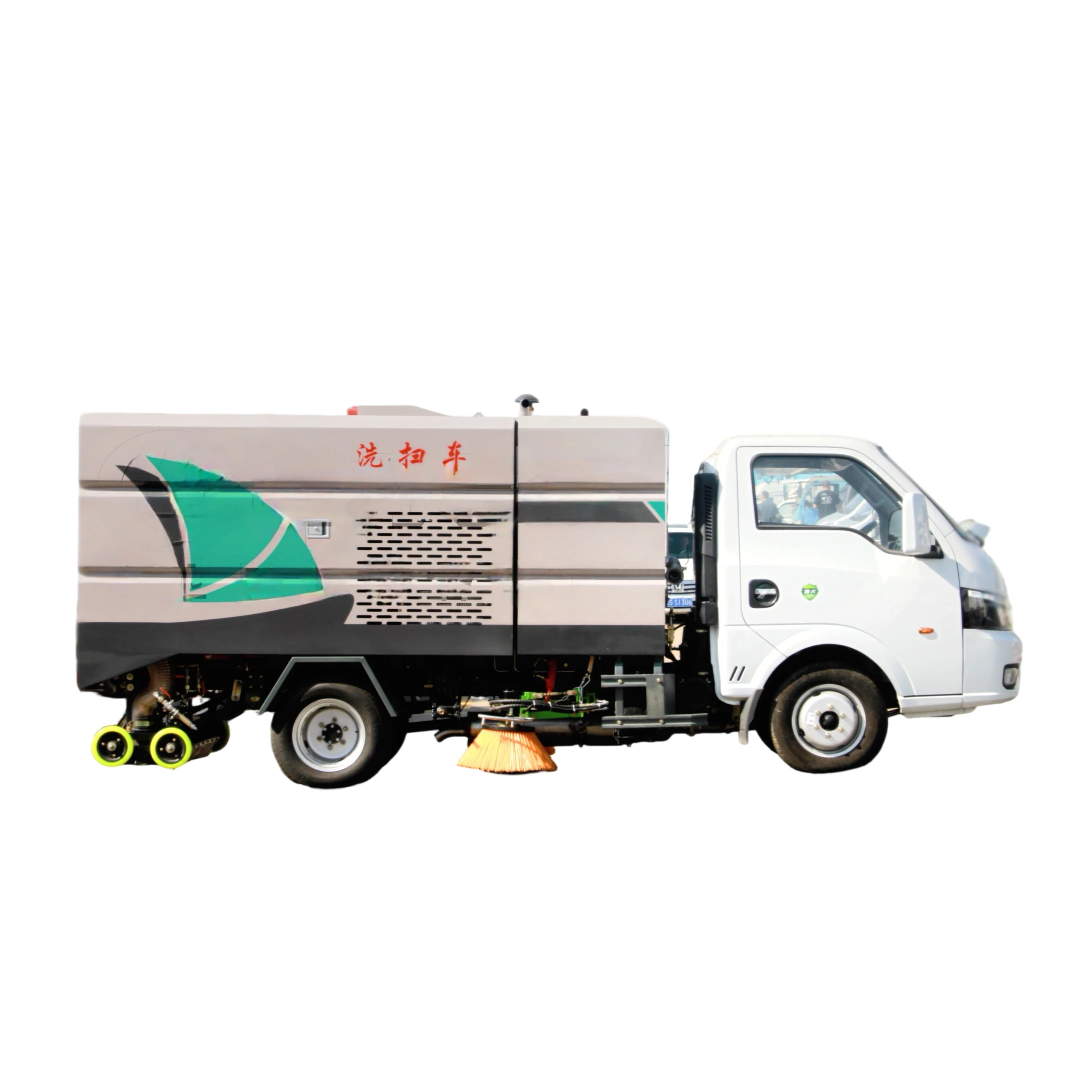 CLW5040TXSBSL Dongfeng Tuyi Série Veículo de Lavagem e Limpeza com Placa de Licença Azul Motorizada Sistema de Bomba e Engrenagem