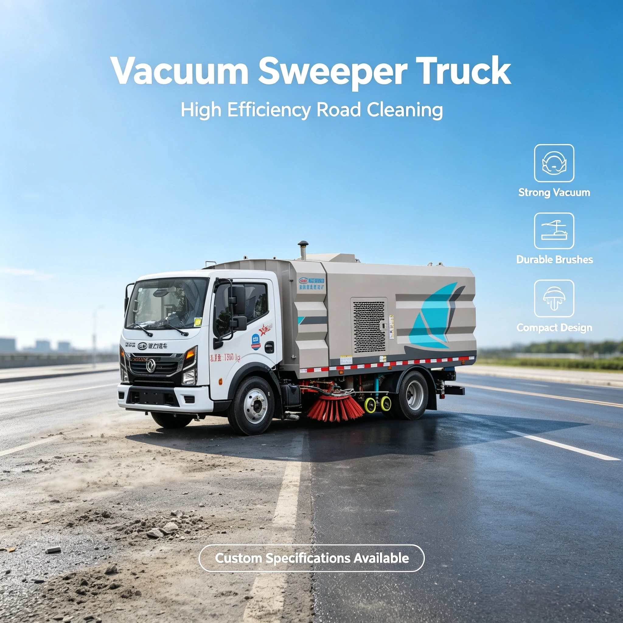 Veículo de Lava e Aspirar Dongfeng Xiaoluolika CL5070TXS6GX