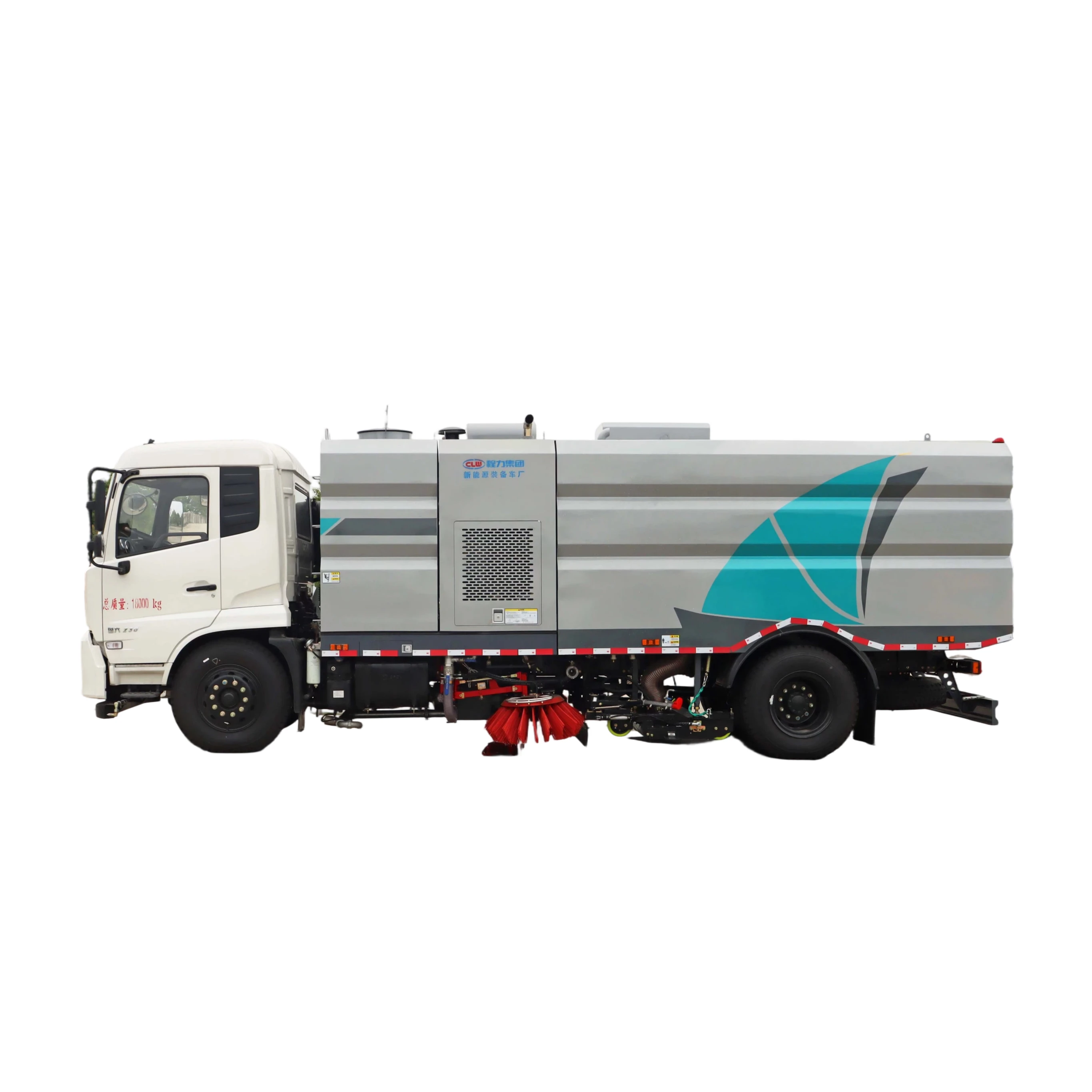 CL5180TXSD6GH Dongfeng Hubei Car Wash and Scanning Vehicle 8550x2480x3130mm Dimensões 18000kg Peso