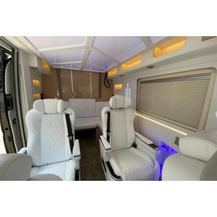 Caravana Dongfeng V90 com eixo alongado e elevação comercial