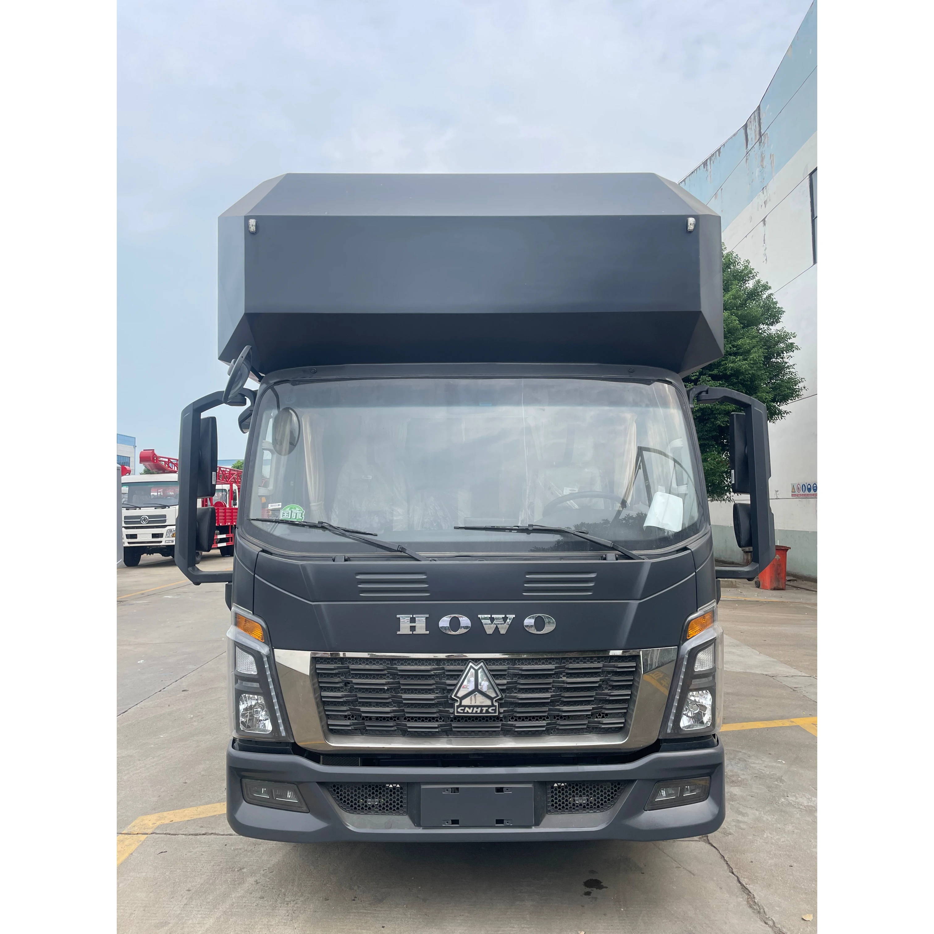 【Haowo de Hongqi】 Van de duas camadas cinza elevável