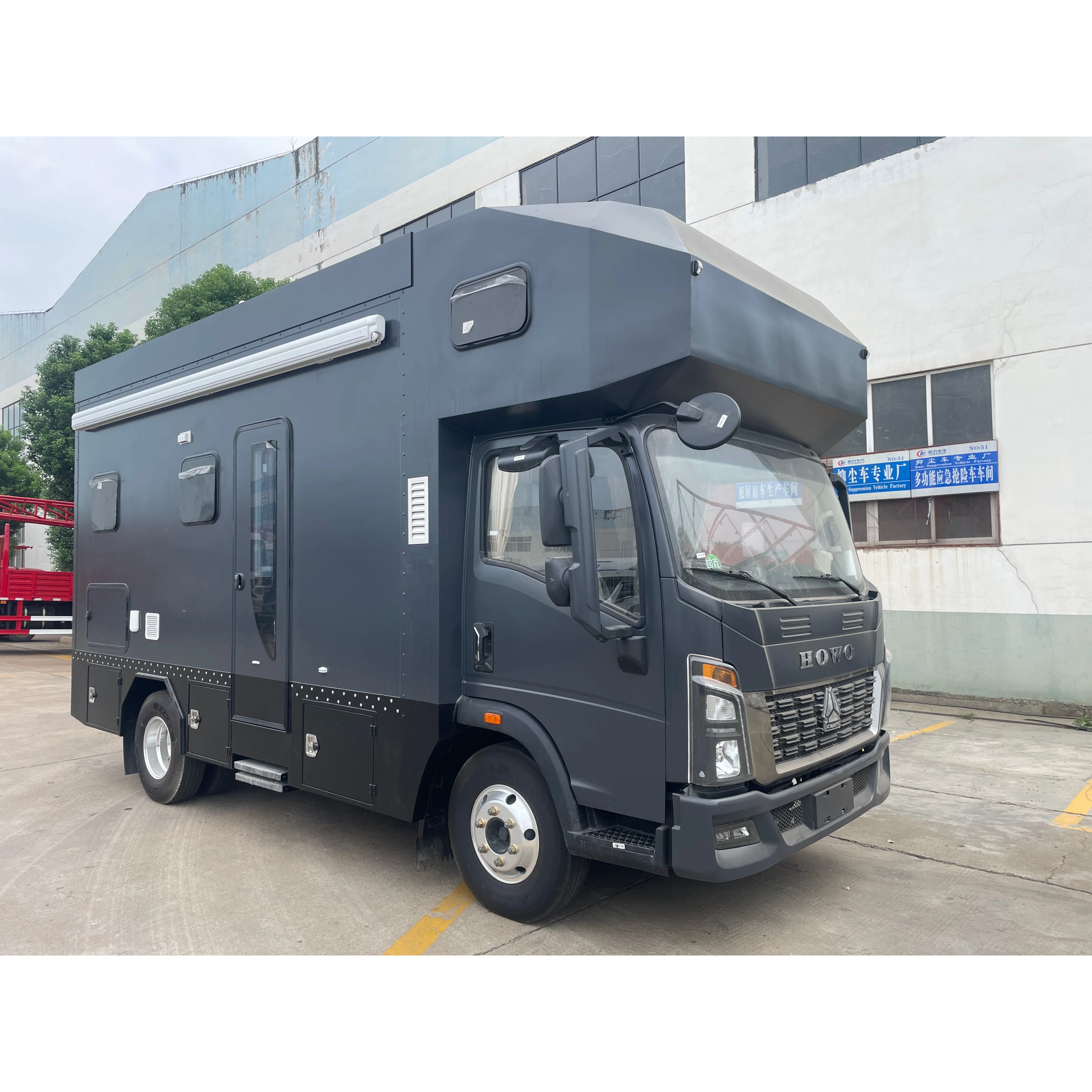 【Haowo de Hongqi】 Van de duas camadas cinza elevável