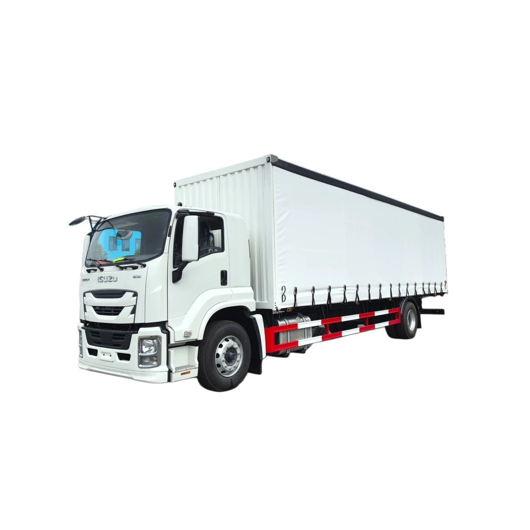 Venda direta da fábrica Chengli - Veículo Isuzu com cortina lateral