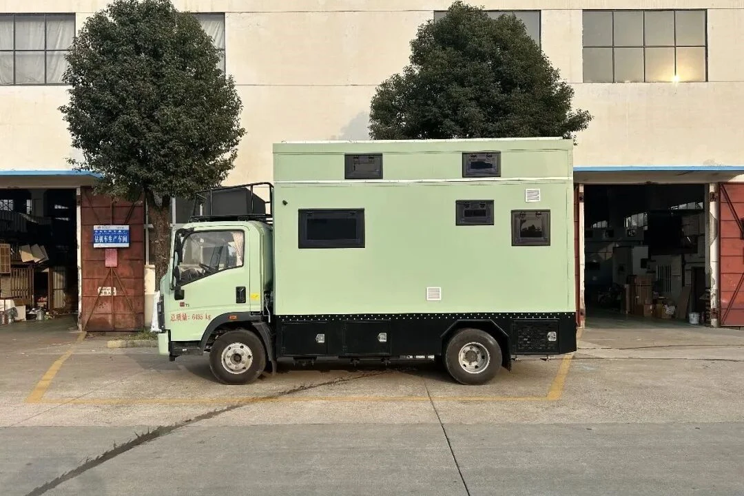 Caravana emergente modular de estilo cabine da Shagawa da Sinotruk