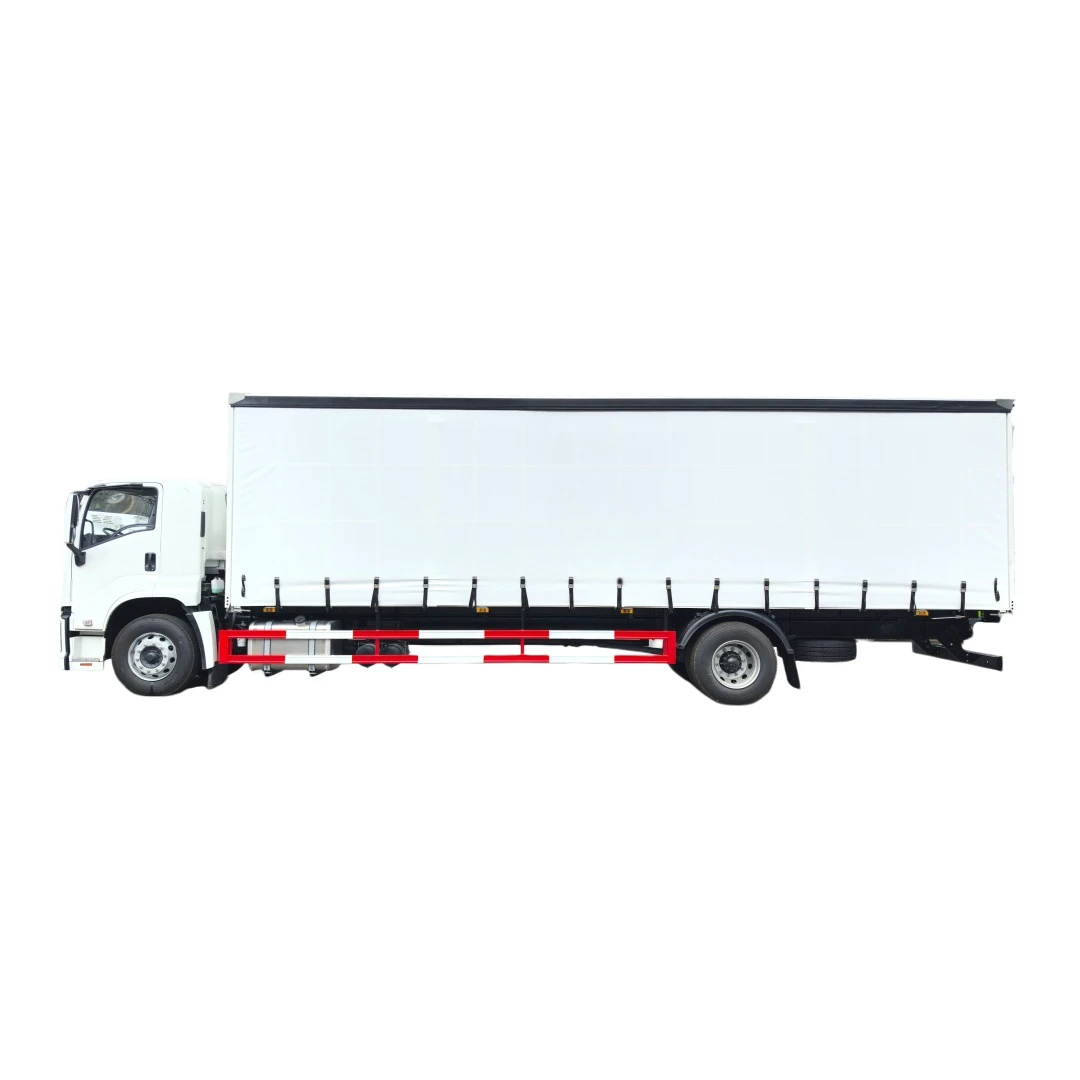 Venda direta da fábrica Chengli - Veículo Isuzu com cortina lateral