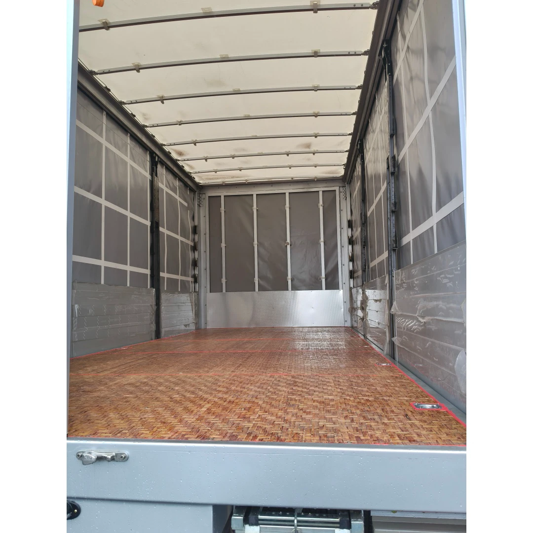 Veículo de cortina lateral Chengli Isuzu KV100